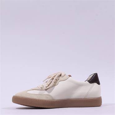 Paul Green Gumsole T Toe Trainer - Biscuit Cream